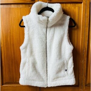 Tommy Hilfiger Faux Fur Vest| Sz Sm Petite White